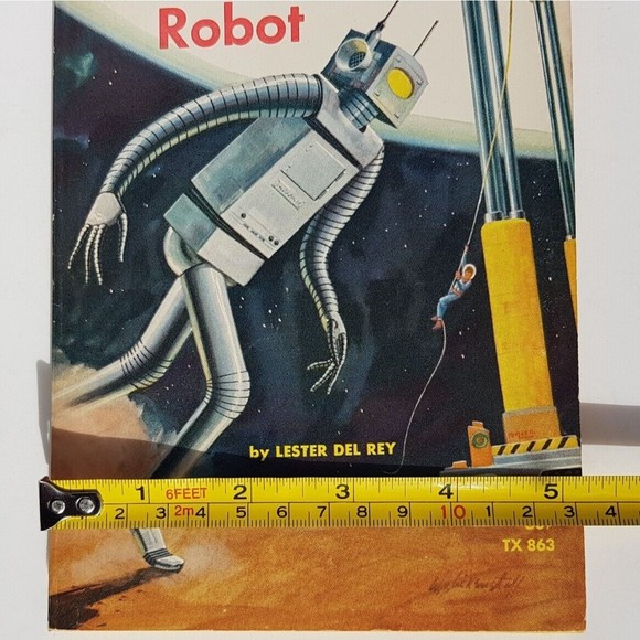 The Runaway Robot by Lester Del Rey Vintage 1968 Paperback Scholastic Book 4thEd - Picture 7 of 7
